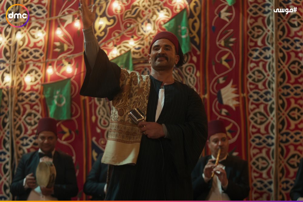 فرح محمد رمضان وسمية الخشاب فى مسلسل موسى (9)