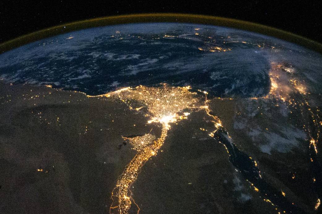 مصر من الفضاء