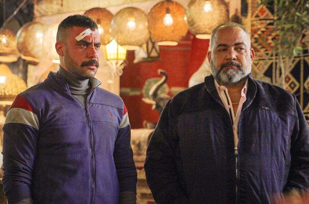 مشهد من مسلسل النمر