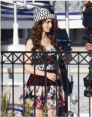 كواليس تصويرEmily in Paris