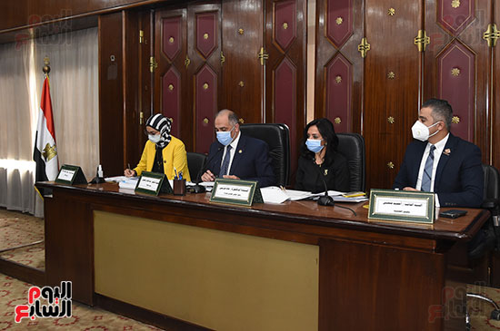 اجتماع لجنة التضامن الاجتماعى والأسرة بمجلس النواب برئاسة الدكتور عبد الهادى القصبى  (1)