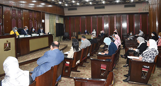 اجتماع لجنة التضامن الاجتماعى والأسرة بمجلس النواب برئاسة الدكتور عبد الهادى القصبى  (10)