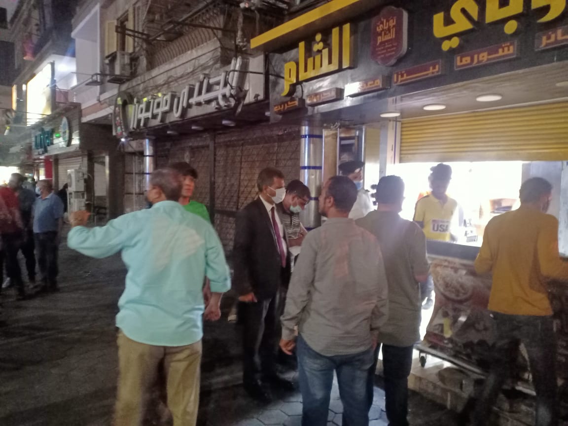 رفع اشغالات المحال بالسيدة زينب (5)