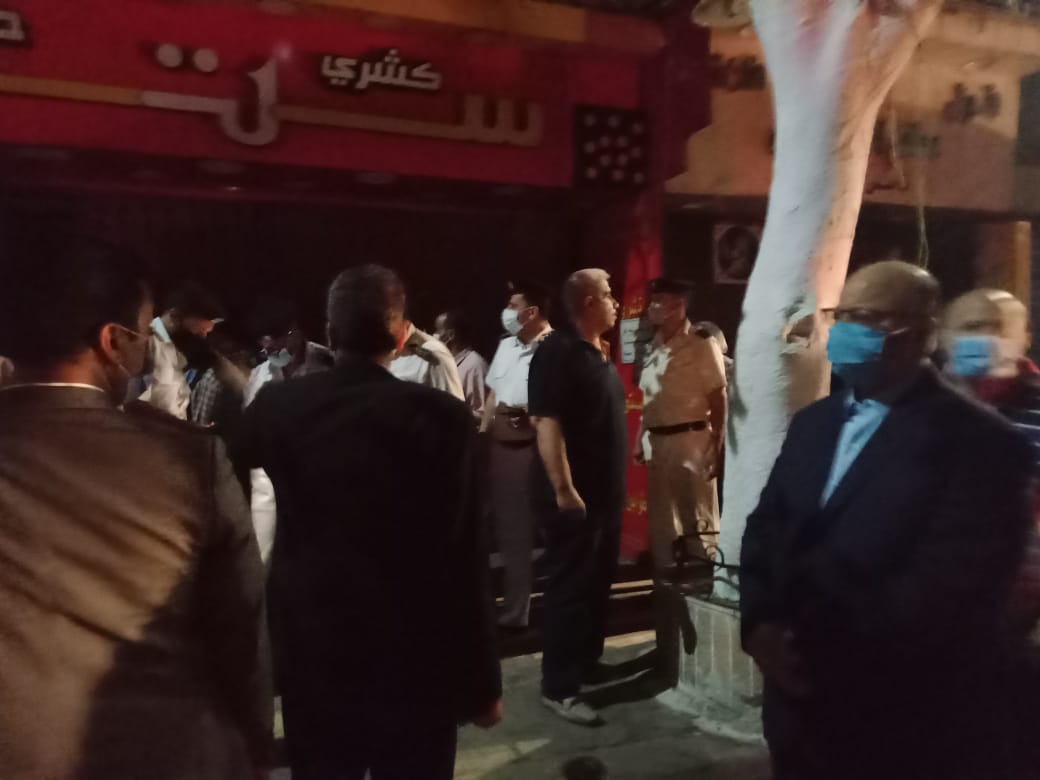 محافظ القاهرة خلال الجولة  (1)