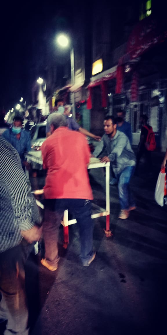 رفع اشغالات المحال بالسيدة زينب (3)