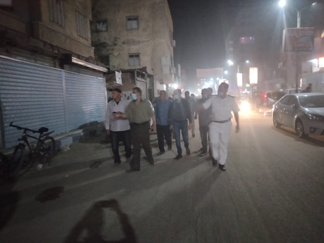 حملة لمحافظة الجيزة لضبط المخالفات