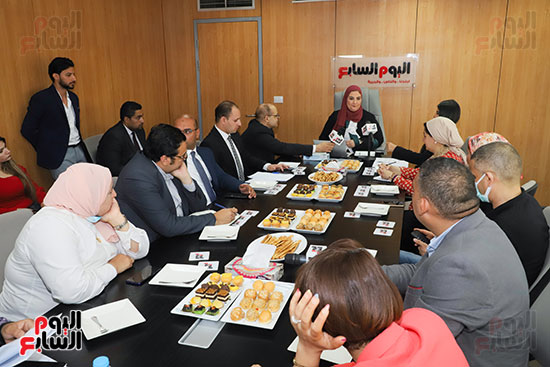 الدكتورة نيفين القباج، وزيرة التضامن الاجتماعى، ندوة اليوم (3)