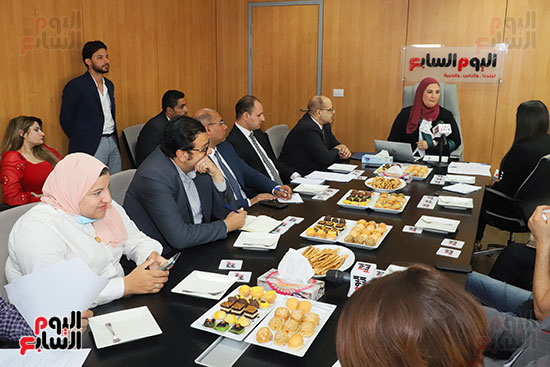 الدكتورة نيفين القباج، وزيرة التضامن الاجتماعى، ندوة اليوم (7)