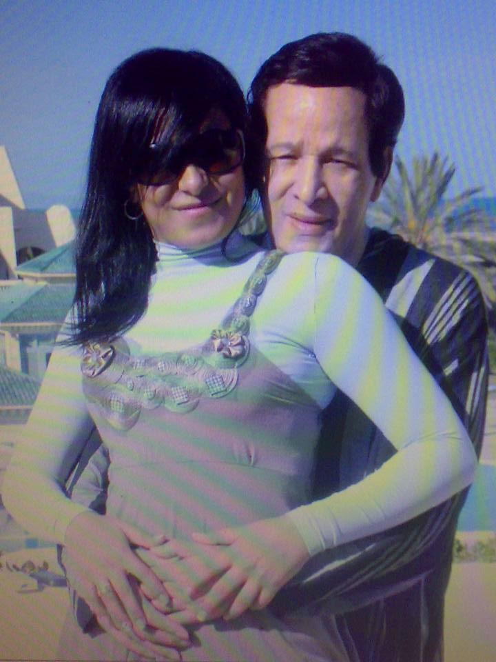 سعيد صالح وزوجته شيماء فرغلي