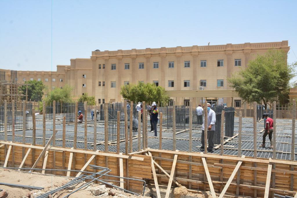 جانب من الاعمال التسليحية للعمارات جانب من الاعمال التسليحية للعمارات