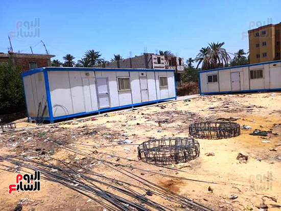 جانب-من-مشروعات-الصرف-الصحى-بقرية-أبو-خليفة