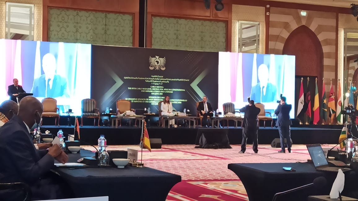 اجتماع القاهرة الخامس رفيع المستوى لرؤساء المحاكم الدستورية والمحاكم العليا والمجالس الدستورية الإفريقية (3)