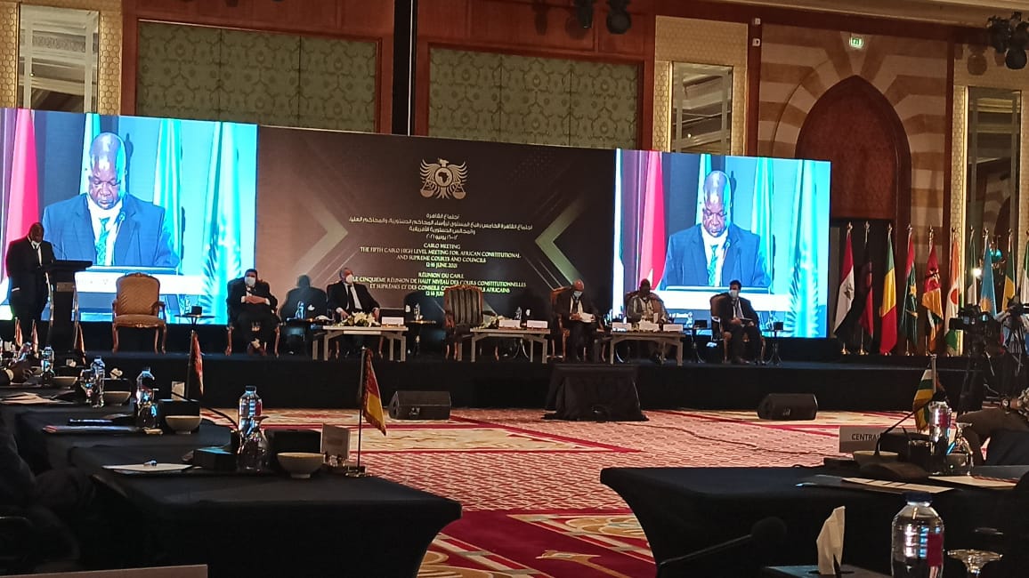 اجتماع القاهرة الخامس رفيع المستوى لرؤساء المحاكم الدستورية والمحاكم العليا والمجالس الدستورية الإفريقية (6)