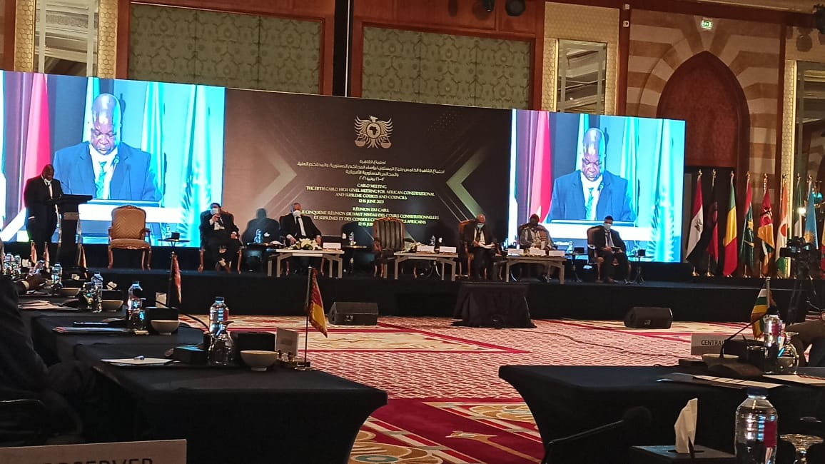 اجتماع القاهرة الخامس رفيع المستوى لرؤساء المحاكم الدستورية والمحاكم العليا والمجالس الدستورية الإفريقية (5)
