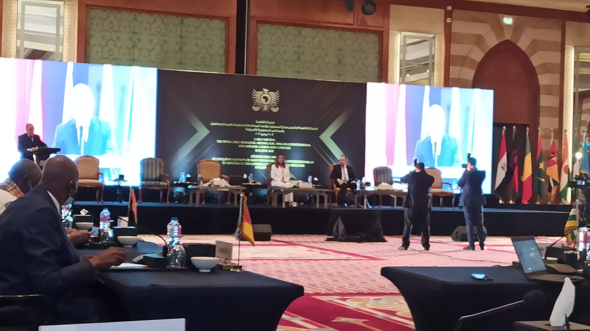 اجتماع القاهرة الخامس رفيع المستوى لرؤساء المحاكم الدستورية والمحاكم العليا والمجالس الدستورية الإفريقية (2)