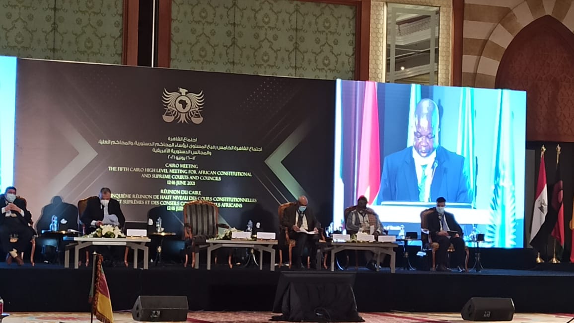 اجتماع القاهرة الخامس رفيع المستوى لرؤساء المحاكم الدستورية والمحاكم العليا والمجالس الدستورية الإفريقية (1)