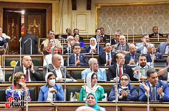 جلسة مجلس النواب برئاسة المستشار الدكتور حنفي جبالي رئيس المجلس (17)