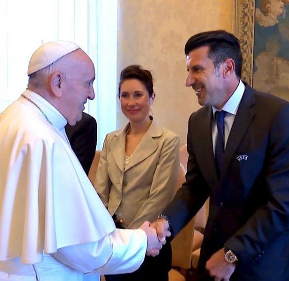 لويس فيجو والبابا فرنسيس
