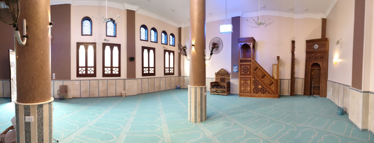 المسجد المقرر افتتاحه اليوم