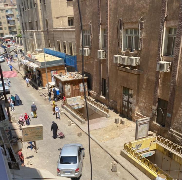 إخلاء شارع سعد زغلول من الباعة الجائلين (2)