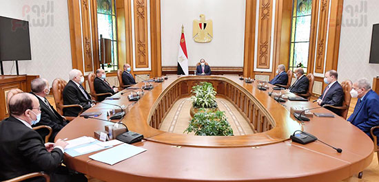 المجلس الأعلى للهيئات القضائية ينعقد برئاسة الرئيس السيسى (2)