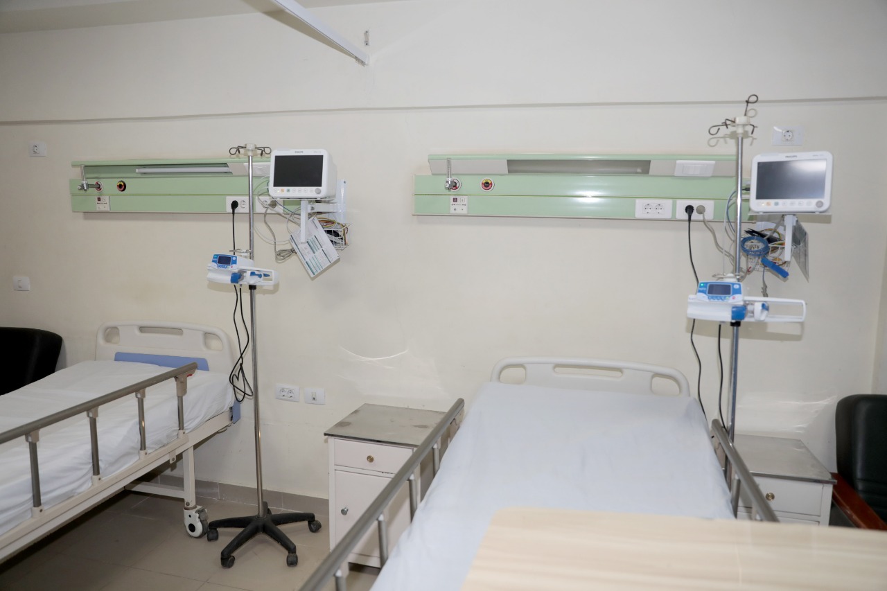 تجهيزات المنظومة الصحية بمستشفى بنى سويف