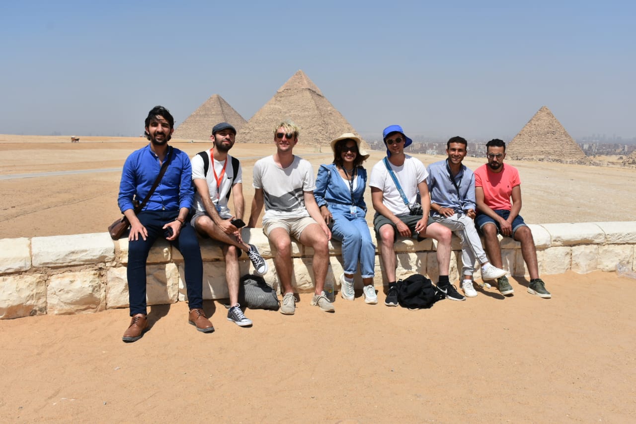 مهرجان الإسماعيلية ينظم رحلة للمشاركين الأجانب للقاهرة (16)
