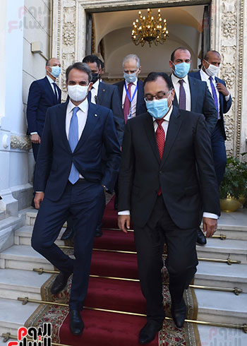 رئيسا وزراء مصر واليونان يترأسان جلسة مباحثات موسعة (13)