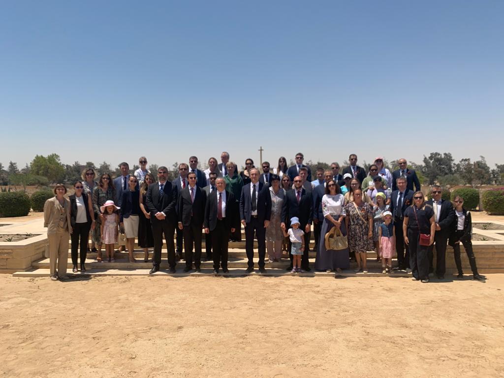 الدبلوماسيون الروس فى مصر