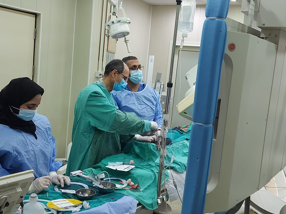 وحدة قسطرة القلب بمستشفى أسوان الجامعى (1)