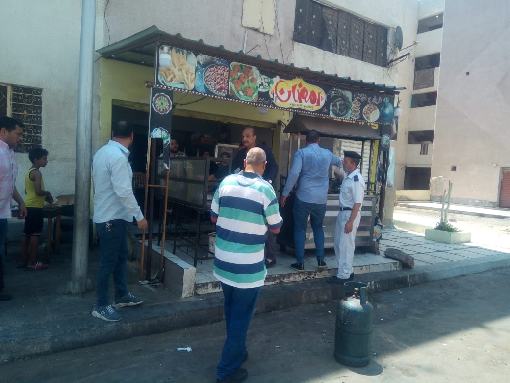 محافظ القاهرة وجولة لإزالة الاشغالات بمشروع المحروسة (4)