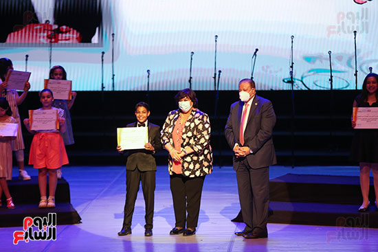 وزيرة الثقافة تعلن أسماء الفائزين بجائزة الدولة للمبدع الصغير (27)