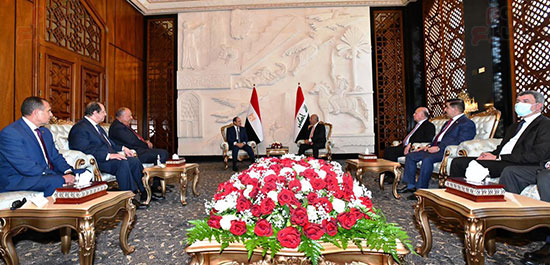 استقبال رسمي للرئيس السيسى في العراق (20)