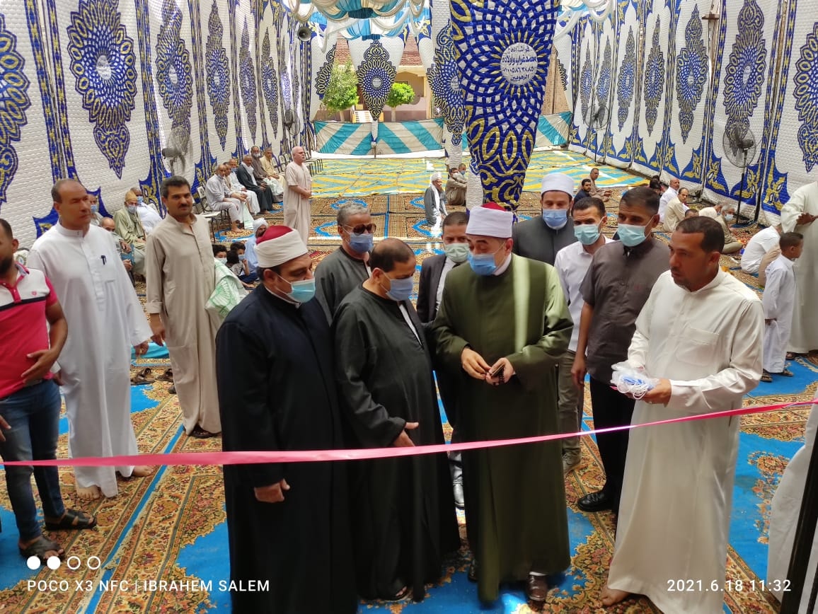 جانب من افتتاح مساجد جديدة بالقليوبية