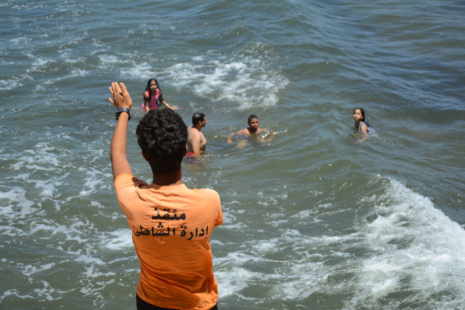المنقذين على شاطئ بورسعيد
