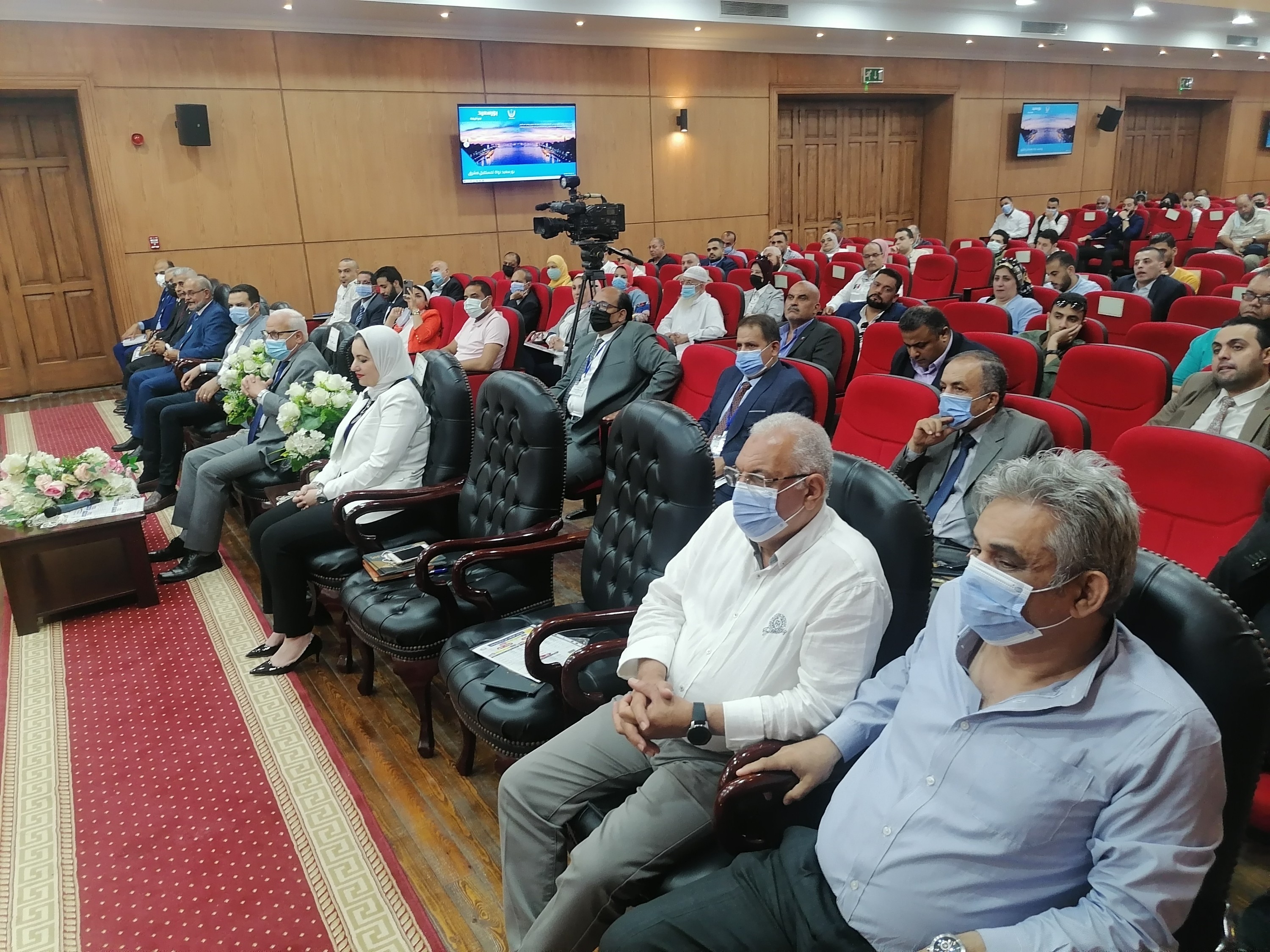 مؤتمر إعادة تشغيل مطار بورسعيد