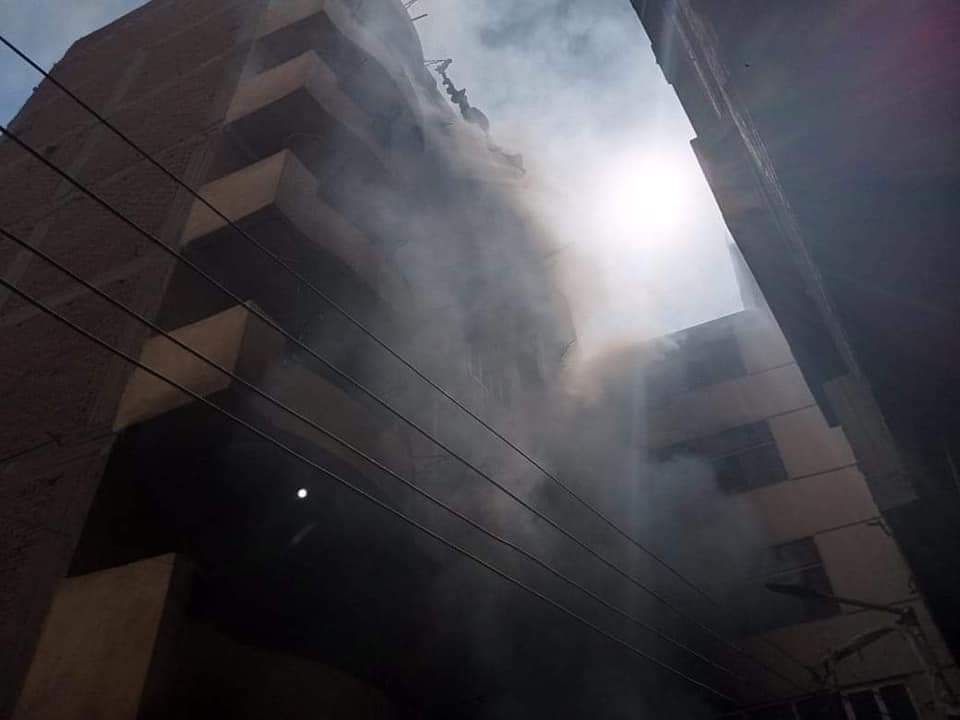 السيطرة على حريق داخل مخزن مبيدات زراعية بالمحلة (3)