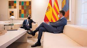رئيس حكومة اسبانيا مه الرئيس الكتالونى