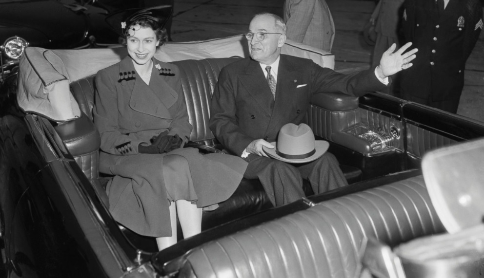 اليزابيث وهارى ترومان عام 1951