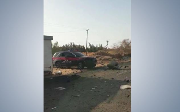 انفجار سيارة مفخخة أمام بوابة أمنية في سبها