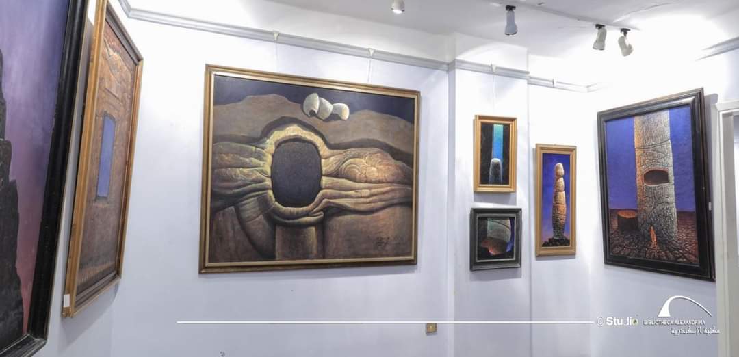 متحف الفنان محمود شاكر يضم 160 عملا فنيا (1)