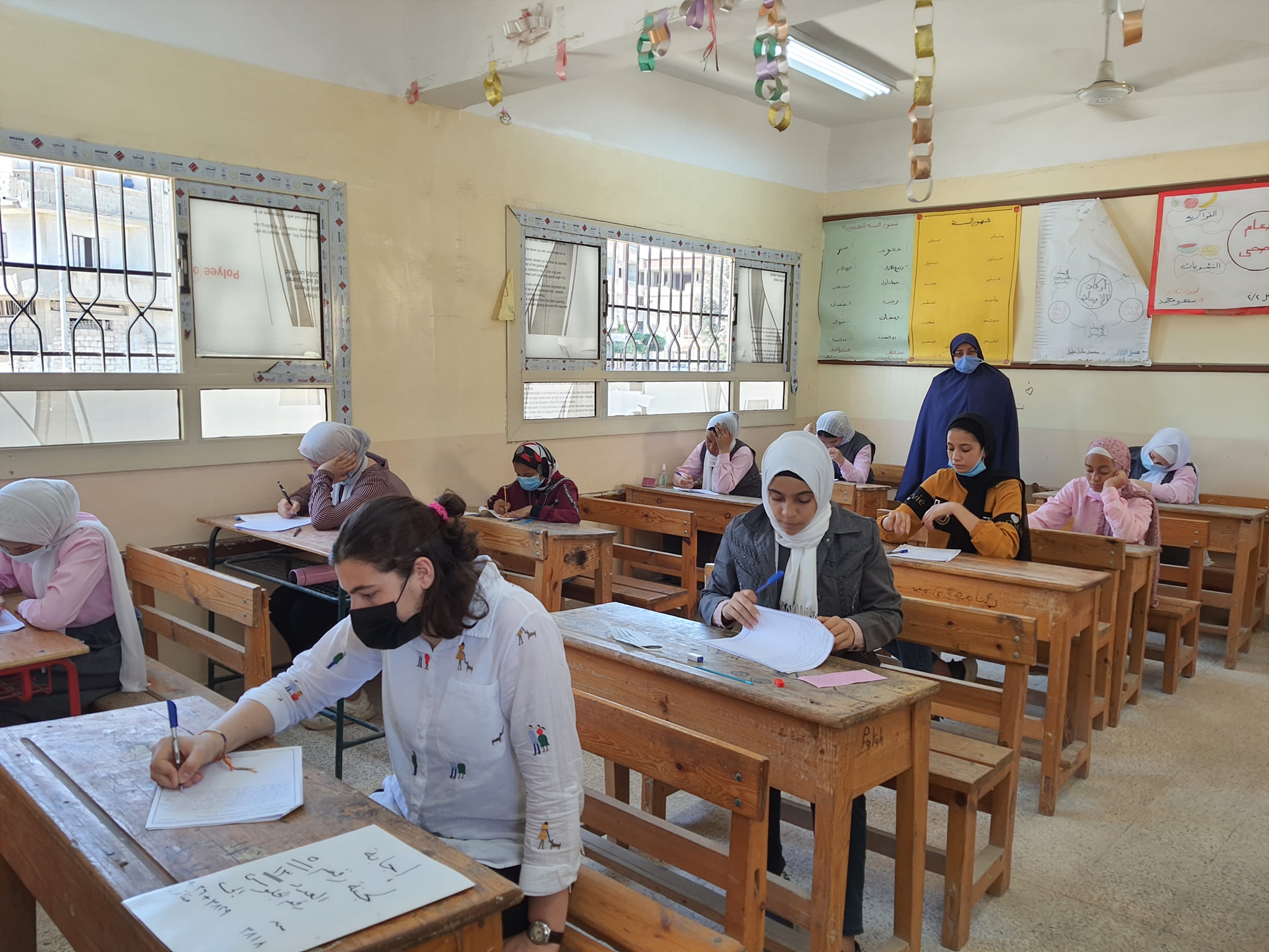 سير امتحانات الاعدادية بشمال سيناء
