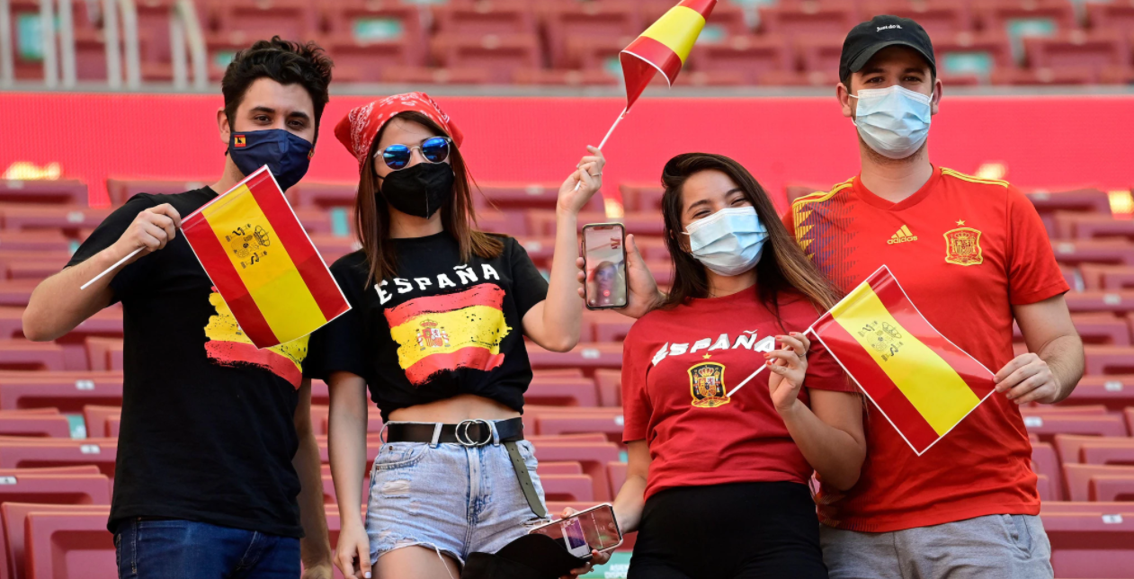 مشجعو إسبانيا يستعدون لكأس الأمم الأوروبية 2020