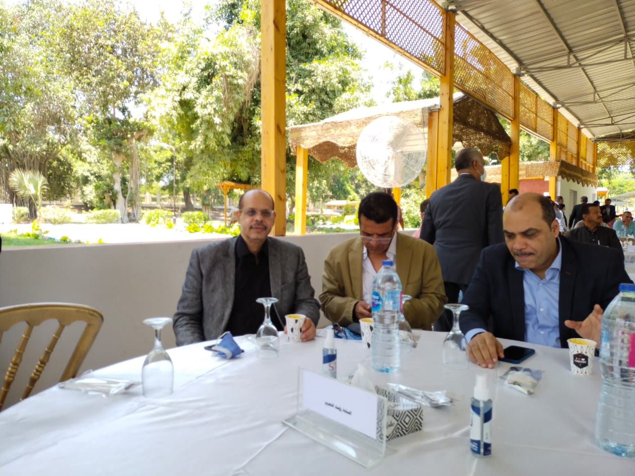 حضور رؤساء تحرير الصحف والفضائيات