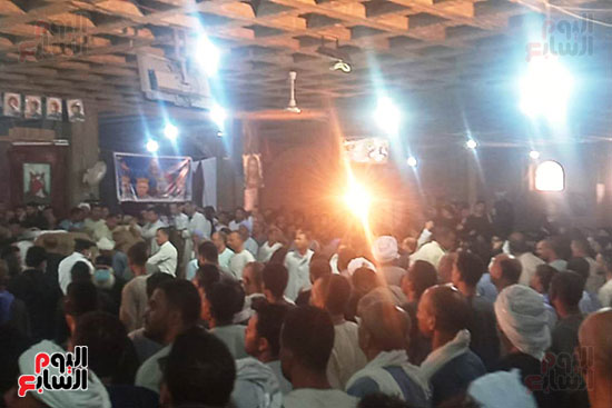 تشييع جنازة 4 مصريين لقوا مصرعهم فى حرائق قبرص (6)