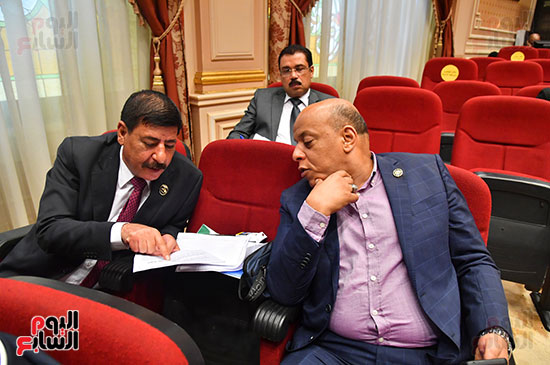 اجتماع لجنة النقل برئاسة النائب علاء عابد  (1)