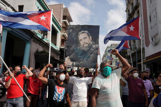 مظاهرات كوبا (6)
