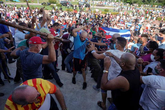 مظاهرات كوبا (4)