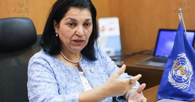 دكتورة نعيمة القصير ممثلة الصحة العالمية فى مصر