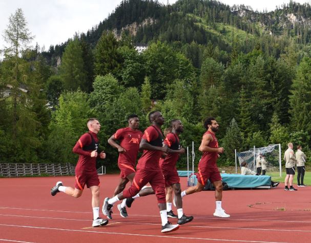 تريكز صلاح في التدريباا